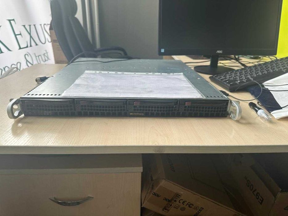 Фото б/у сервера Сервер 1U Rack Supermicro, Алматы, Бостандыкский район