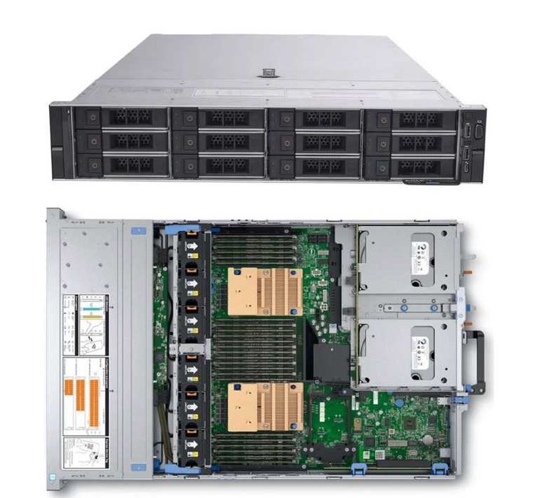 Фото б/у сервера Сервер Dell R740XD/2* Xeon Platinum 8173m 2Ghz 56С/128Gb DDR4, Алматы, Ауэзовский район